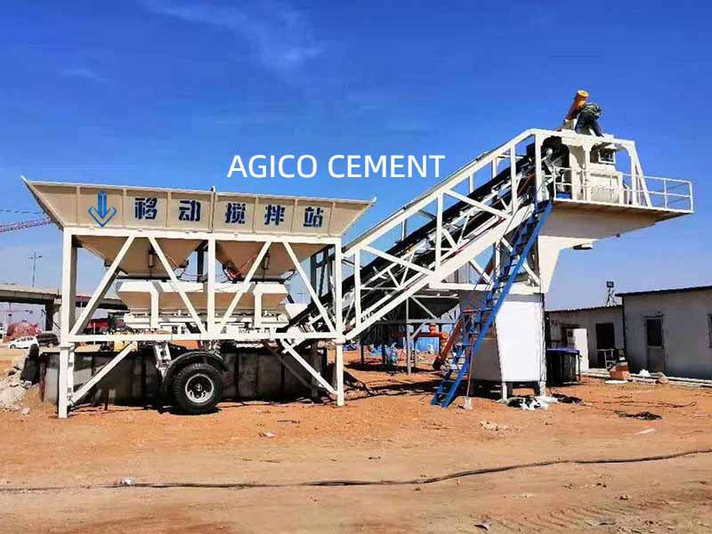 AGICO Universal Mobile Batching Plant Overview AGICO universal mobile batching plant with integrated aggregate batching and mixing units
